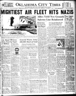 Oklahoma City Times (Oklahoma City, Okla.), Vol. 54, No. 100, Ed. 1 Wednesday, September 15, 1943
