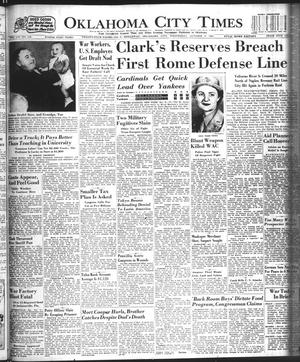 Oklahoma City Times (Oklahoma City, Okla.), Vol. 54, No. 118, Ed. 1 Wednesday, October 6, 1943
