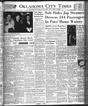Oklahoma City Times (Oklahoma City, Okla.), Vol. 54, No. 119, Ed. 1 Thursday, October 7, 1943