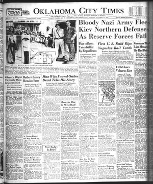 Oklahoma City Times (Oklahoma City, Okla.), Vol. 54, No. 129, Ed. 1 Tuesday, October 19, 1943