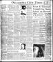 Newspaper: Oklahoma City Times (Oklahoma City, Okla.), Vol. 54, No. 300, Ed. 1 F…