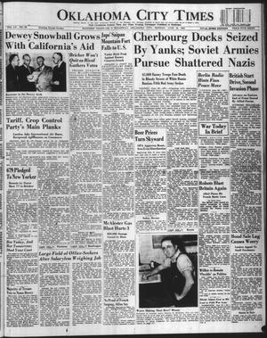 Oklahoma City Times (Oklahoma City, Okla.), Vol. 55, No. 30, Ed. 1 Monday, June 26, 1944