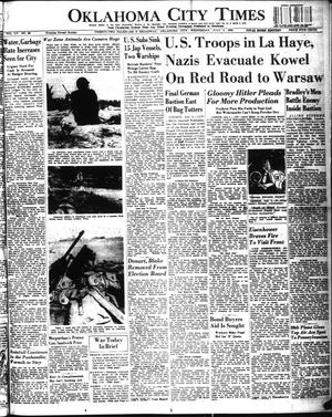 Oklahoma City Times (Oklahoma City, Okla.), Vol. 55, No. 38, Ed. 1 Wednesday, July 5, 1944