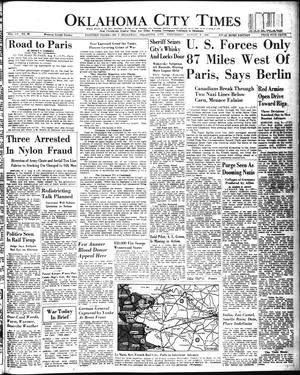 Oklahoma City Times (Oklahoma City, Okla.), Vol. 55, No. 68, Ed. 1 Wednesday, August 9, 1944