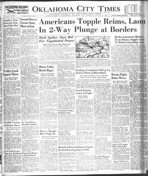 Oklahoma City Times (Oklahoma City, Okla.), Vol. 55, No. 86, Ed. 1 Wednesday, August 30, 1944