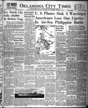 Oklahoma City Times (Oklahoma City, Okla.), Vol. 55, No. 134, Ed. 1 Wednesday, October 25, 1944