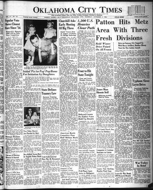 Oklahoma City Times (Oklahoma City, Okla.), Vol. 55, No. 147, Ed. 1 Thursday, November 9, 1944