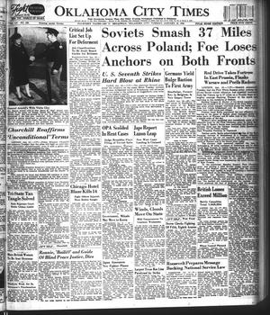 Oklahoma City Times (Oklahoma City, Okla.), Vol. 55, No. 205, Ed. 1 Tuesday, January 16, 1945