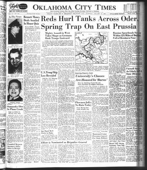 Oklahoma City Times (Oklahoma City, Okla.), Vol. 55, No. 213, Ed. 1 Thursday, January 25, 1945