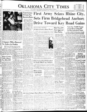 Oklahoma City Times (Oklahoma City, Okla.), Vol. 55, No. 254, Ed. 1 Wednesday, March 14, 1945
