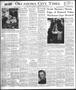 Thumbnail image of item number 1 in: 'Oklahoma City Times (Oklahoma City, Okla.), Vol. 55, No. 306, Ed. 1 Saturday, May 12, 1945'.
