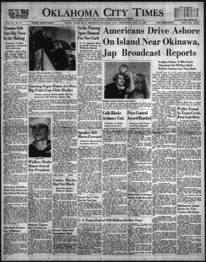 Oklahoma City Times (Oklahoma City, Okla.), Vol. 56, No. 32, Ed. 1 Wednesday, June 27, 1945