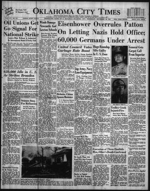 Oklahoma City Times (Oklahoma City, Okla.), Vol. 56, No. 110, Ed. 1 Wednesday, September 26, 1945