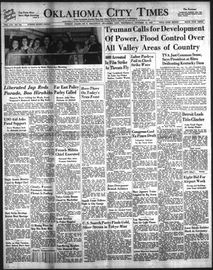 Oklahoma City Times (Oklahoma City, Okla.), Vol. 56, No. 122, Ed. 1 Wednesday, October 10, 1945