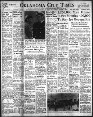 Oklahoma City Times (Oklahoma City, Okla.), Vol. 56, No. 123, Ed. 1 Thursday, October 11, 1945