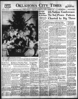 Oklahoma City Times (Oklahoma City, Okla.), Vol. 56, No. 186, Ed. 1 Tuesday, December 25, 1945