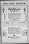 Thumbnail image of item number 1 in: 'The Coalgate Courier. (Coalgate, Indian Terr.), Vol. 8, No. 18, Ed. 1 Thursday, December 6, 1906'.