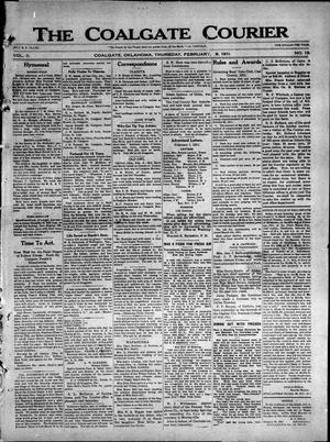 The Coalgate Courier (Coalgate, Okla.), Vol. 2, No. 13, Ed. 1 Thursday, February 9, 1911