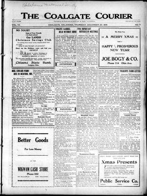 The Coalgate Courier (Coalgate, Okla.), Vol. 7, No. 7, Ed. 1 Thursday, December 23, 1915