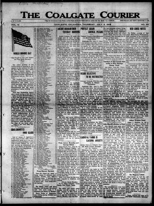 The Coalgate Courier (Coalgate, Okla.), Vol. 9, No. 35, Ed. 1 Thursday, July 4, 1918