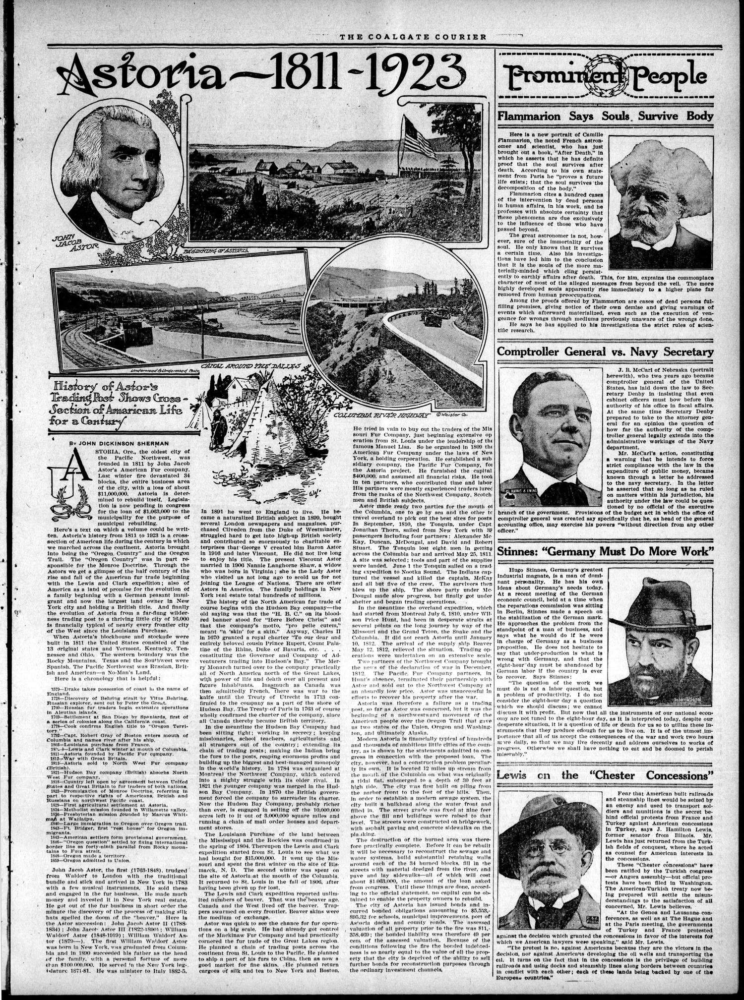 The Coalgate Courier (Coalgate, Okla.), Vol. 14, No. 28, Ed. 1 Thursday, May 10, 1923
                                                
                                                    [Sequence #]: 3 of 8
                                                