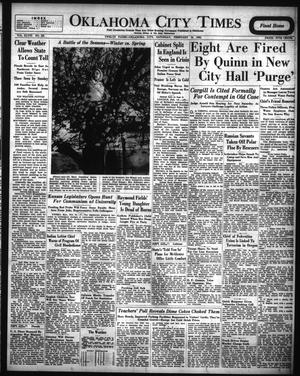 Oklahoma City Times (Oklahoma City, Okla.), Vol. 48, No. 235, Ed. 1 Saturday, February 19, 1938