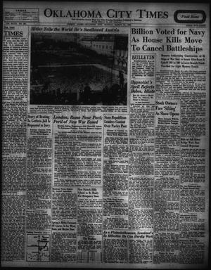 Oklahoma City Times (Oklahoma City, Okla.), Vol. 48, No. 260, Ed. 1 Monday, March 21, 1938