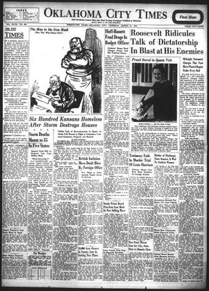 Oklahoma City Times (Oklahoma City, Okla.), Vol. 48, No. 269, Ed. 1 Thursday, March 31, 1938