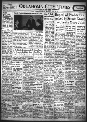 Oklahoma City Times (Oklahoma City, Okla.), Vol. 48, No. 286, Ed. 1 Wednesday, April 20, 1938