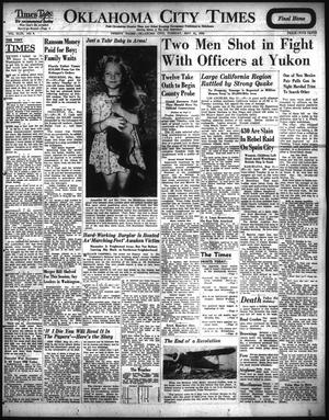 Oklahoma City Times (Oklahoma City, Okla.), Vol. 49, No. 8, Ed. 1 Tuesday, May 31, 1938