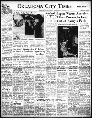 Oklahoma City Times (Oklahoma City, Okla.), Vol. 49, No. 123, Ed. 1 Wednesday, October 12, 1938