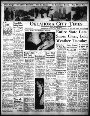Oklahoma City Times (Oklahoma City, Okla.), Vol. 49, No. 145, Ed. 1 Monday, November 7, 1938