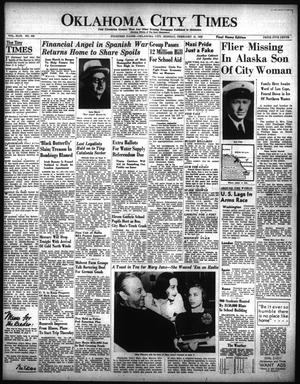 Oklahoma City Times (Oklahoma City, Okla.), Vol. 49, No. 229, Ed. 1 Monday, February 13, 1939