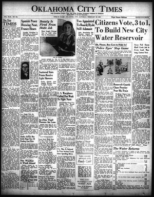Oklahoma City Times (Oklahoma City, Okla.), Vol. 49, No. 234, Ed. 1 Saturday, February 18, 1939