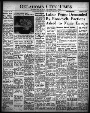 Oklahoma City Times (Oklahoma City, Okla.), Vol. 49, No. 240, Ed. 1 Saturday, February 25, 1939