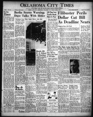 Oklahoma City Times (Oklahoma City, Okla.), Vol. 50, No. 33, Ed. 1 Friday, June 30, 1939