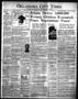 Newspaper: Oklahoma City Times (Oklahoma City, Okla.), Vol. 50, No. 86, Ed. 1 Th…