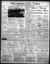 Thumbnail image of item number 1 in: 'Oklahoma City Times (Oklahoma City, Okla.), Vol. 50, No. 103, Ed. 1 Wednesday, September 20, 1939'.