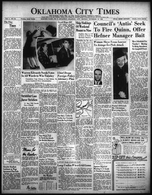 Oklahoma City Times (Oklahoma City, Okla.), Vol. 50, No. 155, Ed. 1 Monday, November 20, 1939