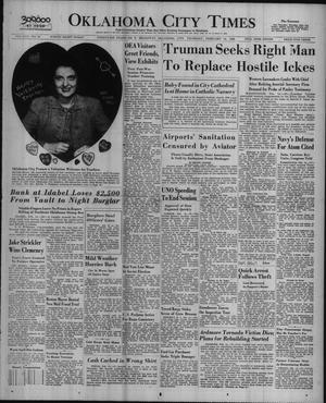 Oklahoma City Times (Oklahoma City, Okla.), Vol. 57, No. 16, Ed. 1 Thursday, February 14, 1946