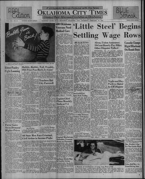 Oklahoma City Times (Oklahoma City, Okla.), Vol. 57, No. 18, Ed. 3 Saturday, February 16, 1946
