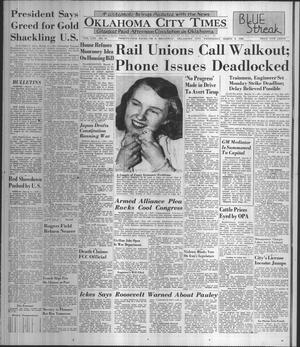 Oklahoma City Times (Oklahoma City, Okla.), Vol. 57, No. 33, Ed. 3 Wednesday, March 6, 1946