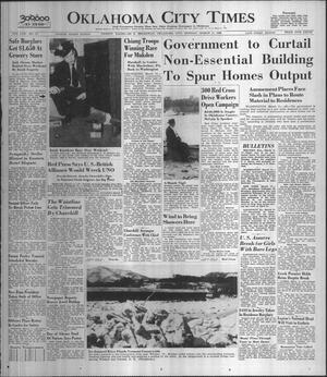 Oklahoma City Times (Oklahoma City, Okla.), Vol. 57, No. 37, Ed. 2 Monday, March 11, 1946