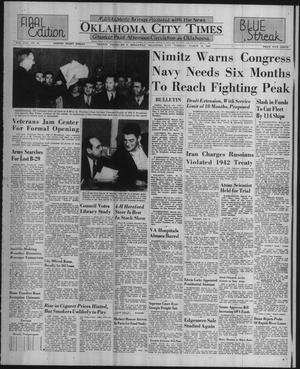 Oklahoma City Times (Oklahoma City, Okla.), Vol. 57, No. 44, Ed. 3 Tuesday, March 19, 1946