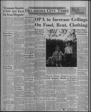 Oklahoma City Times (Oklahoma City, Okla.), Vol. 57, No. 46, Ed. 3 Thursday, March 21, 1946