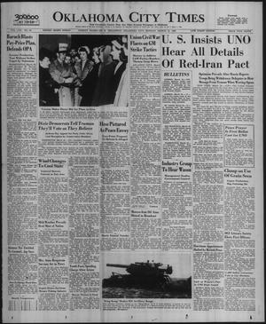 Oklahoma City Times (Oklahoma City, Okla.), Vol. 57, No. 49, Ed. 2 Monday, March 25, 1946
