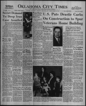 Oklahoma City Times (Oklahoma City, Okla.), Vol. 57, No. 50, Ed. 1 Tuesday, March 26, 1946