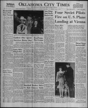 Oklahoma City Times (Oklahoma City, Okla.), Vol. 57, No. 72, Ed. 1 Monday, April 22, 1946