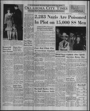 Oklahoma City Times (Oklahoma City, Okla.), Vol. 57, No. 72, Ed. 3 Monday, April 22, 1946