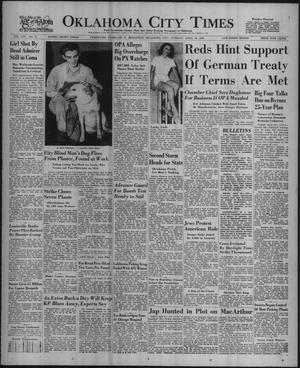 Oklahoma City Times (Oklahoma City, Okla.), Vol. 57, No. 79, Ed. 2 Tuesday, April 30, 1946
